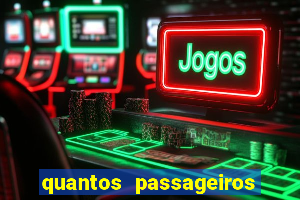 quantos passageiros cabem em um navio de cruzeiro